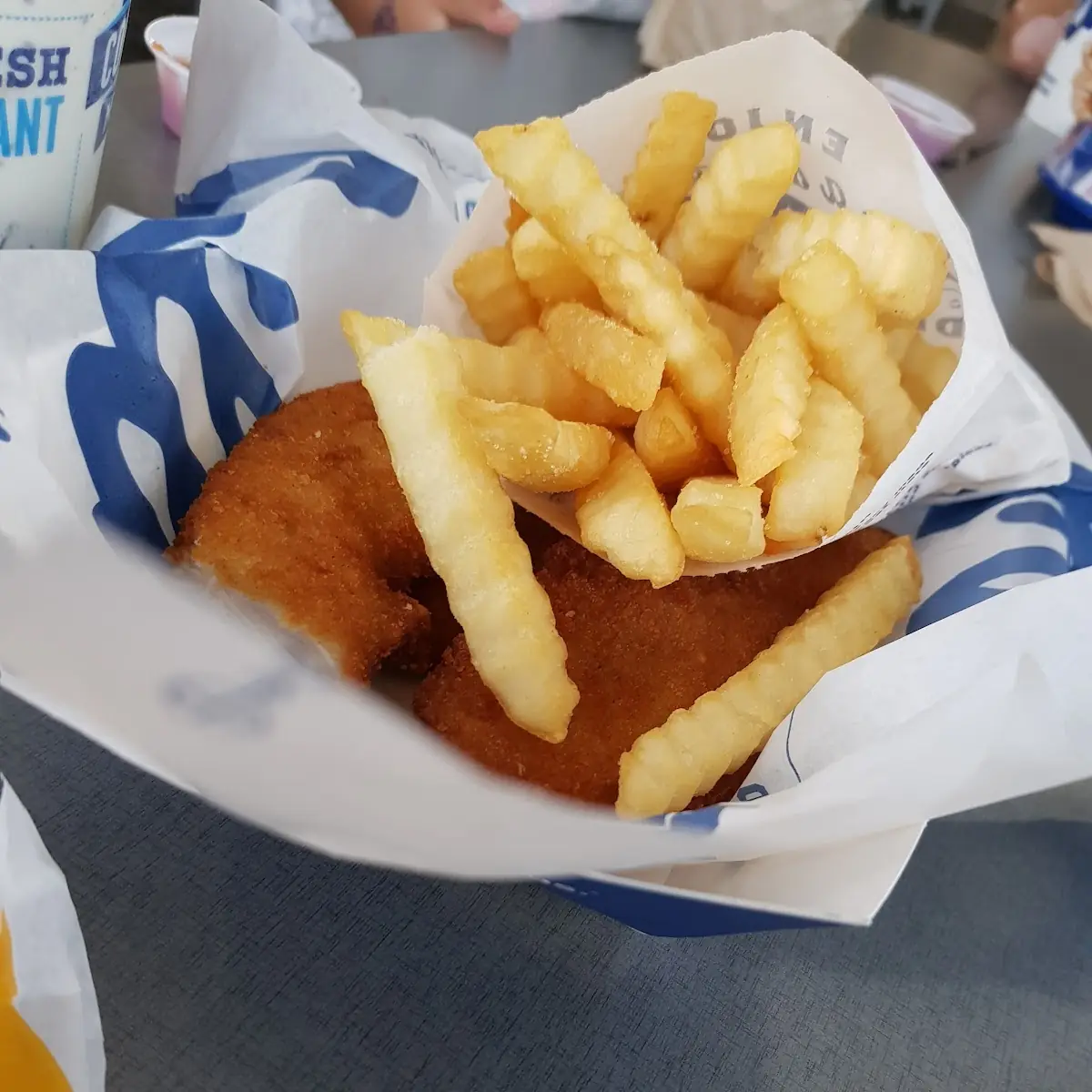 Chicken Nuggets with Fries