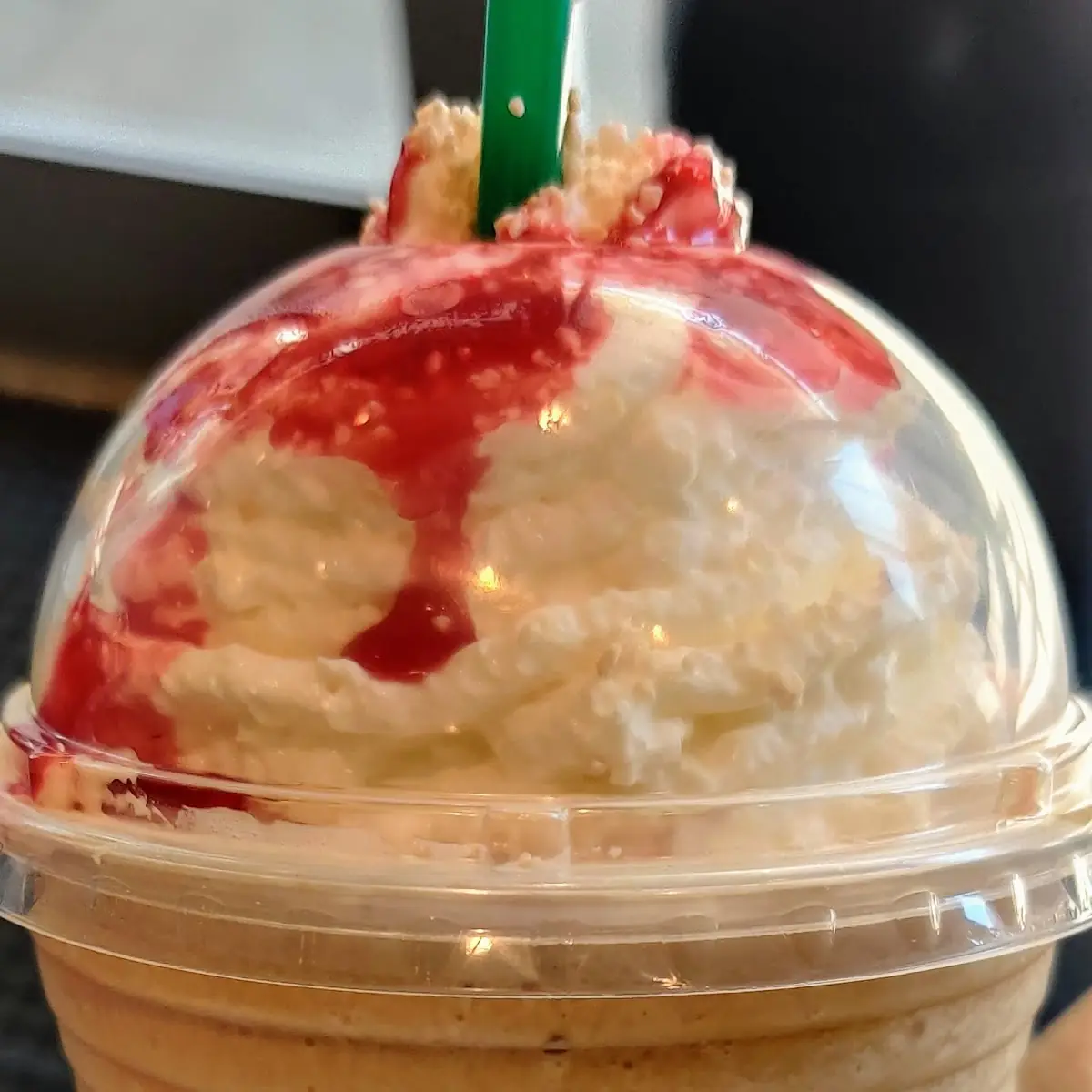 Strawberry Crème Frappuccino Blended Beverage