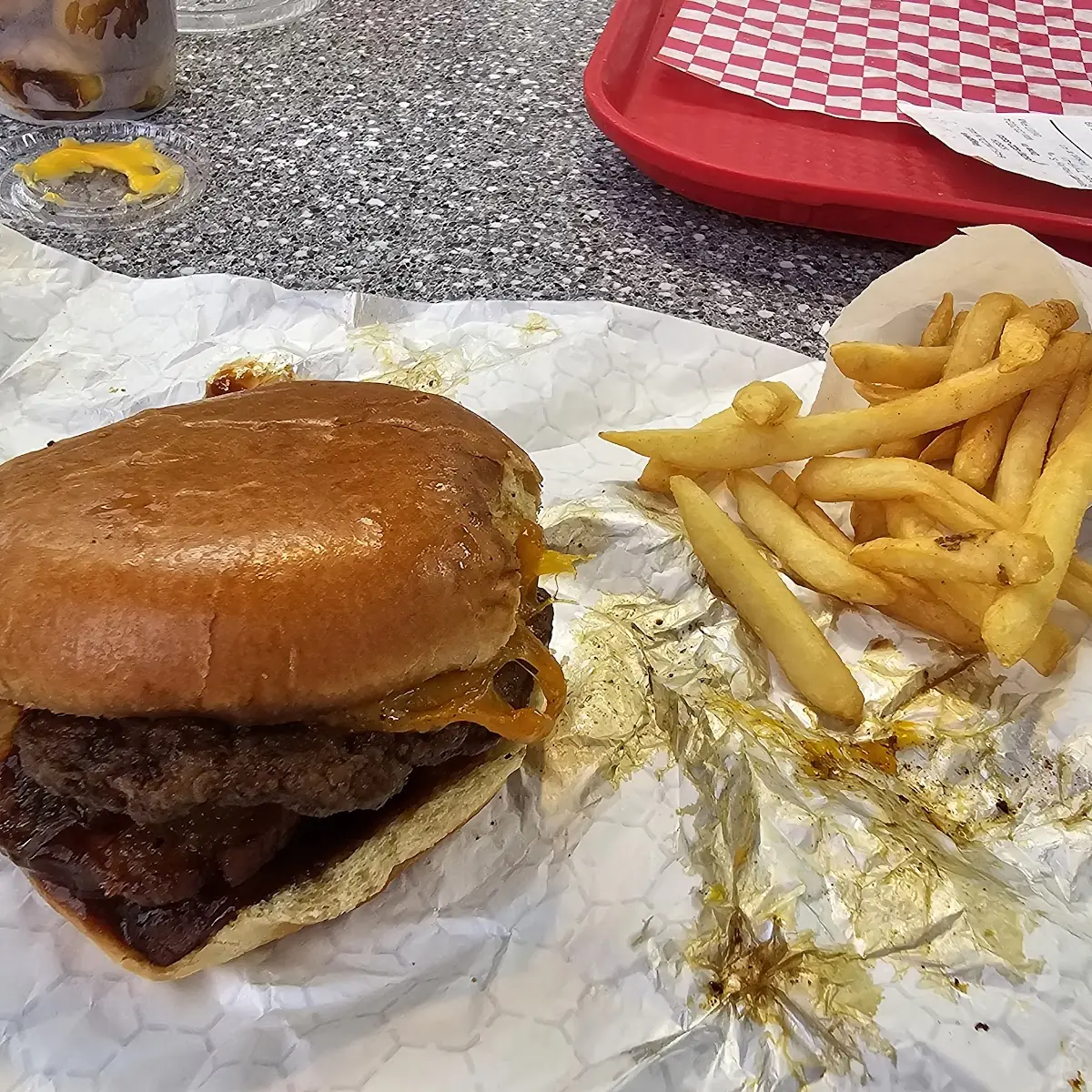 Bacon Cheeseburger with BBQ