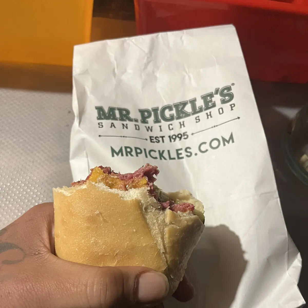 Corn Beef Sandwich