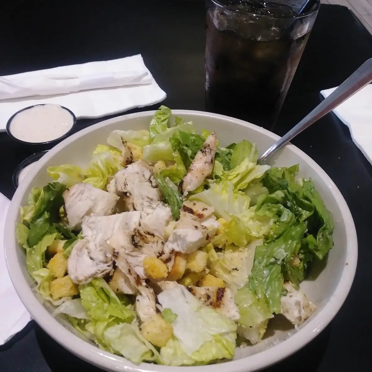 Grilled Chicken Caesar Salad
