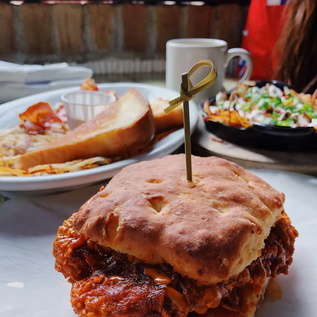 Nashville Hot Chicken Biscuit