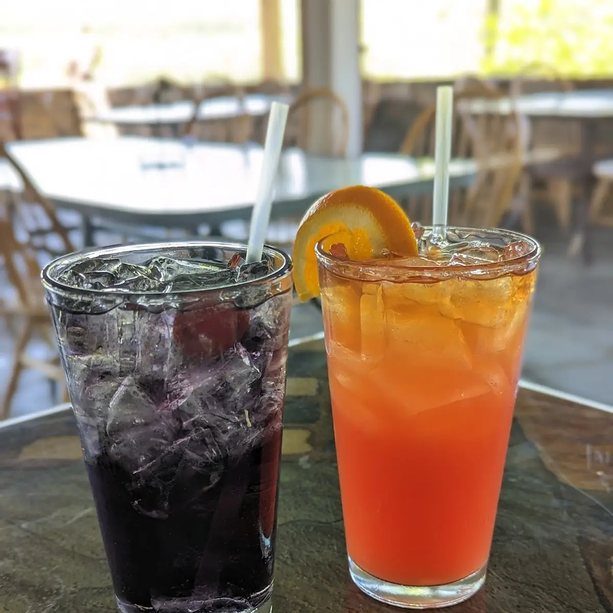 Purple Hooter and Rum Punch