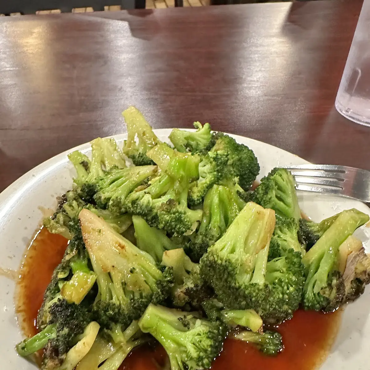 Broccoli with Garlic Sauce