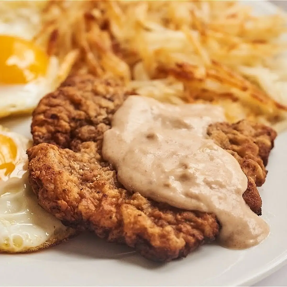 Chicken Fried Steak & Eggs