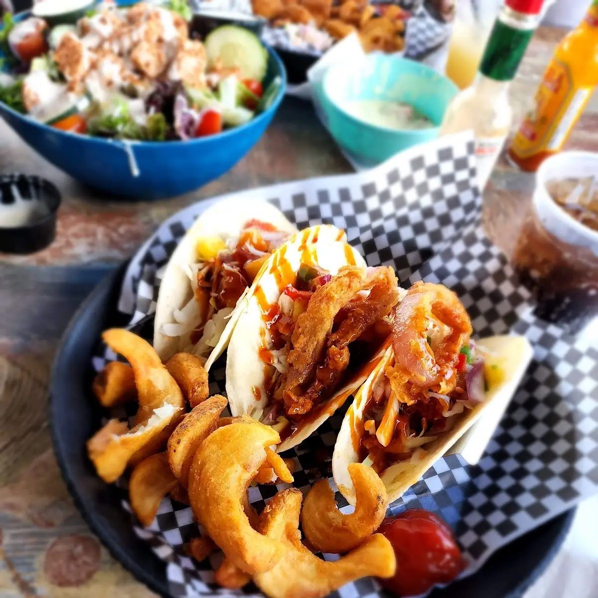 Firecracker Shrimp Tacos