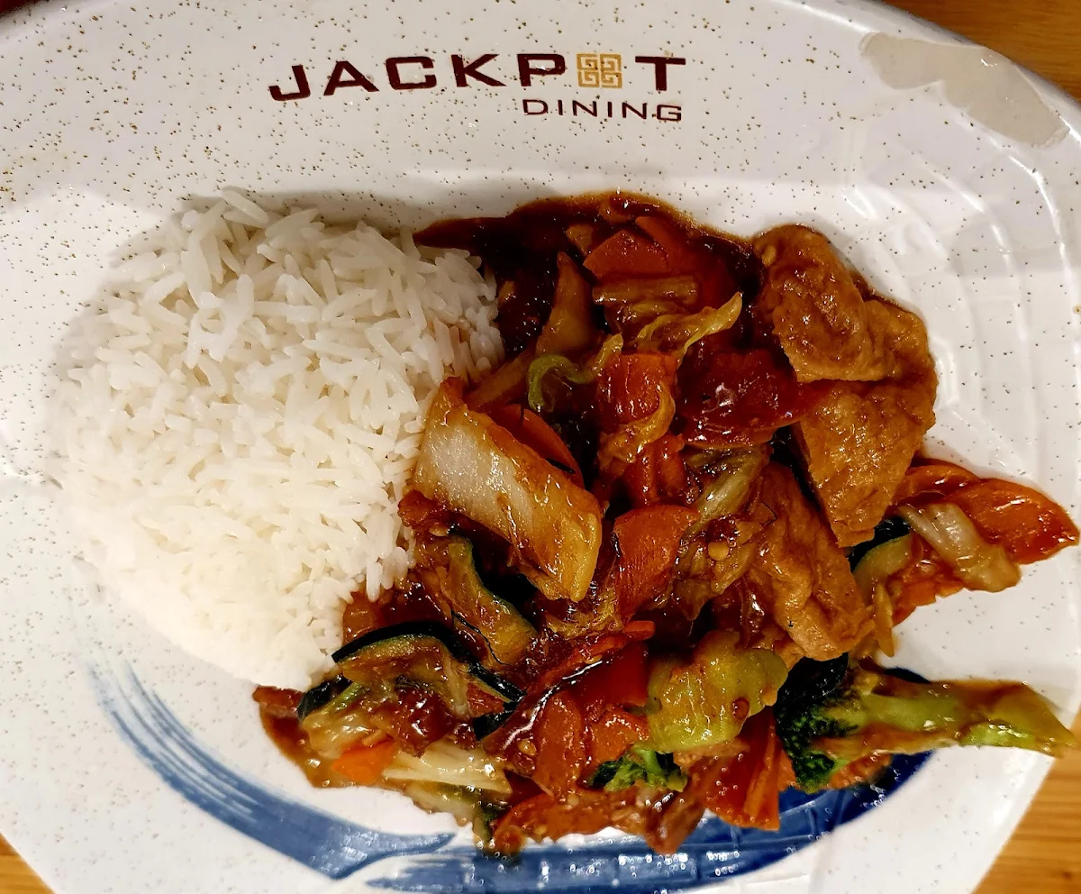 Chicken with Vegetables, Jackpot Dining