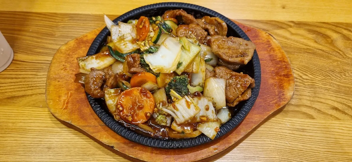 Sizzling Mongolian Beef, Jackpot Dining