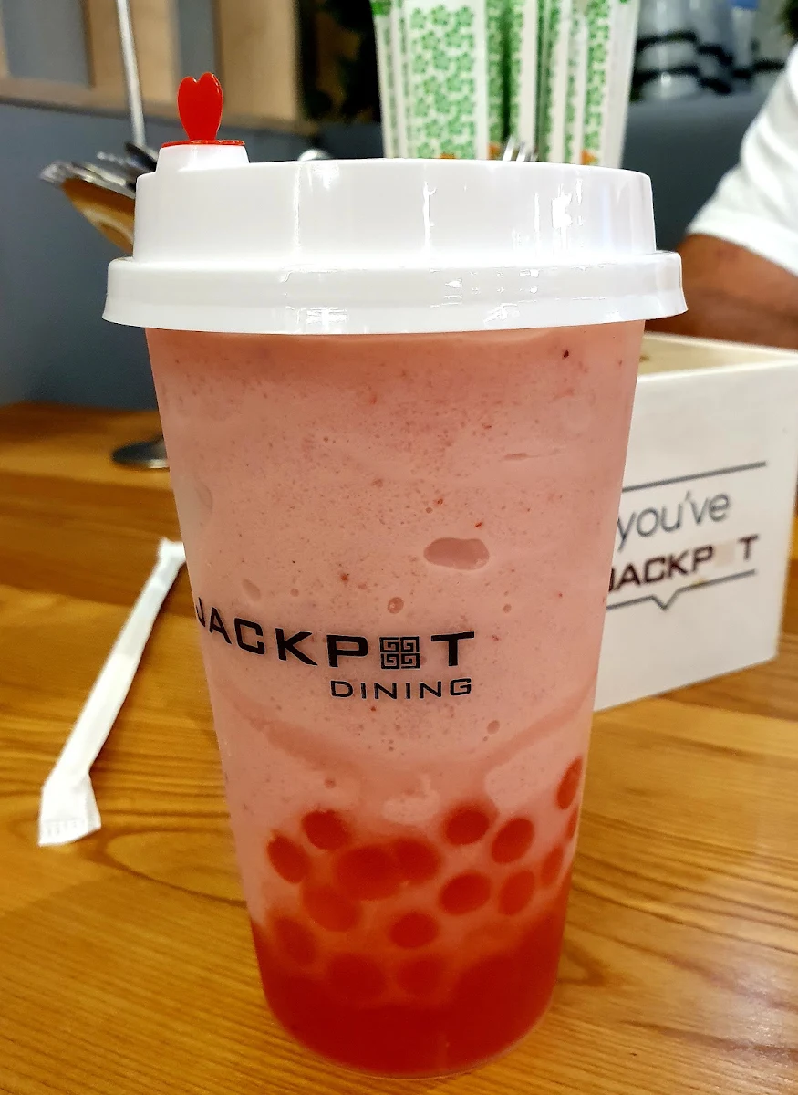 Strawberry Smoothie, Jackpot Dining