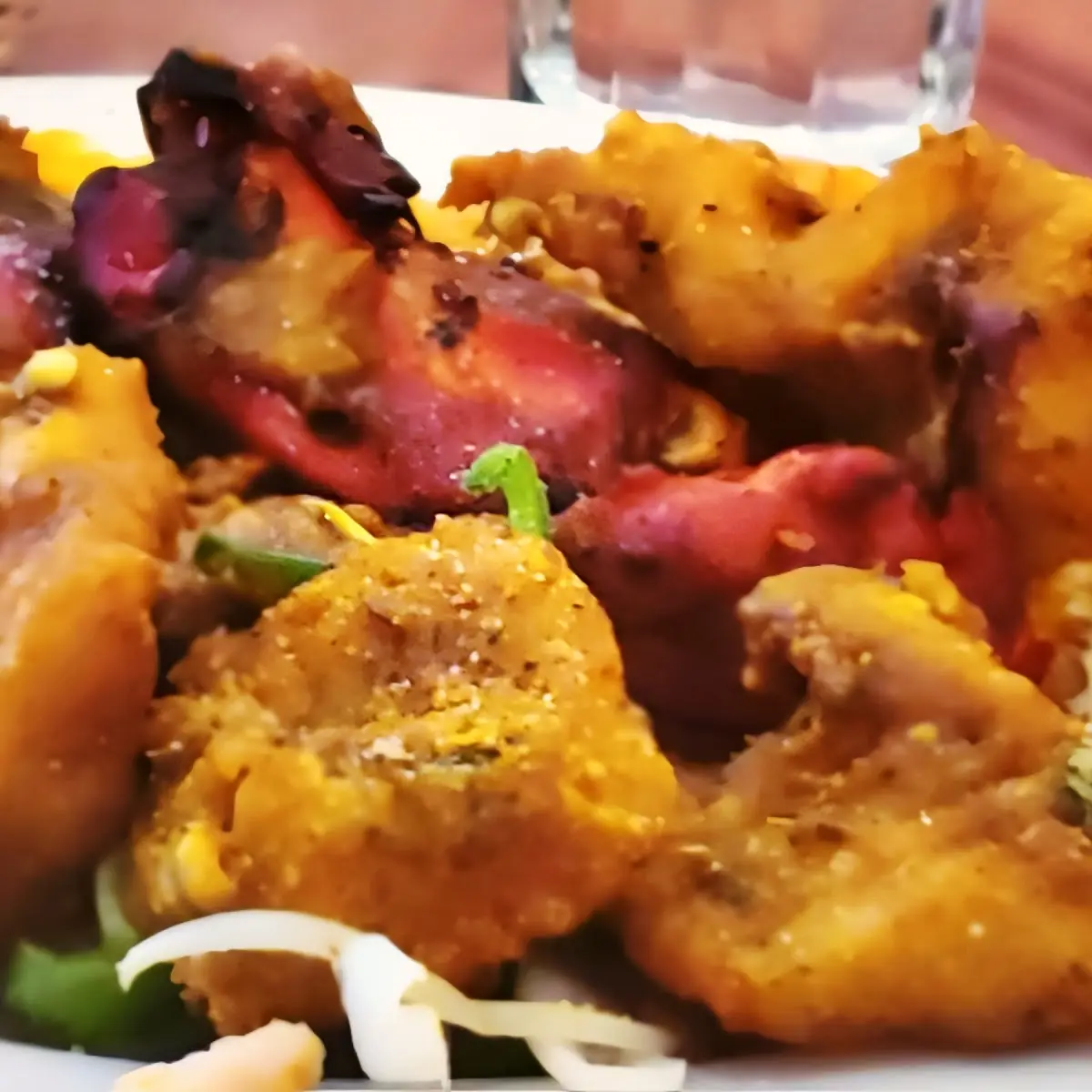Goat Chicken Fish & Meat Feast