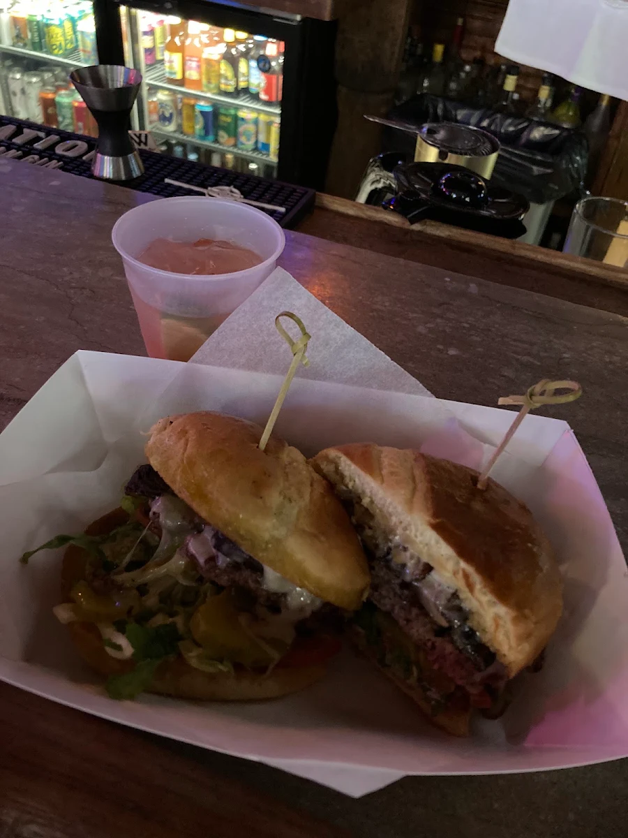 Mushroom Swiss Burger