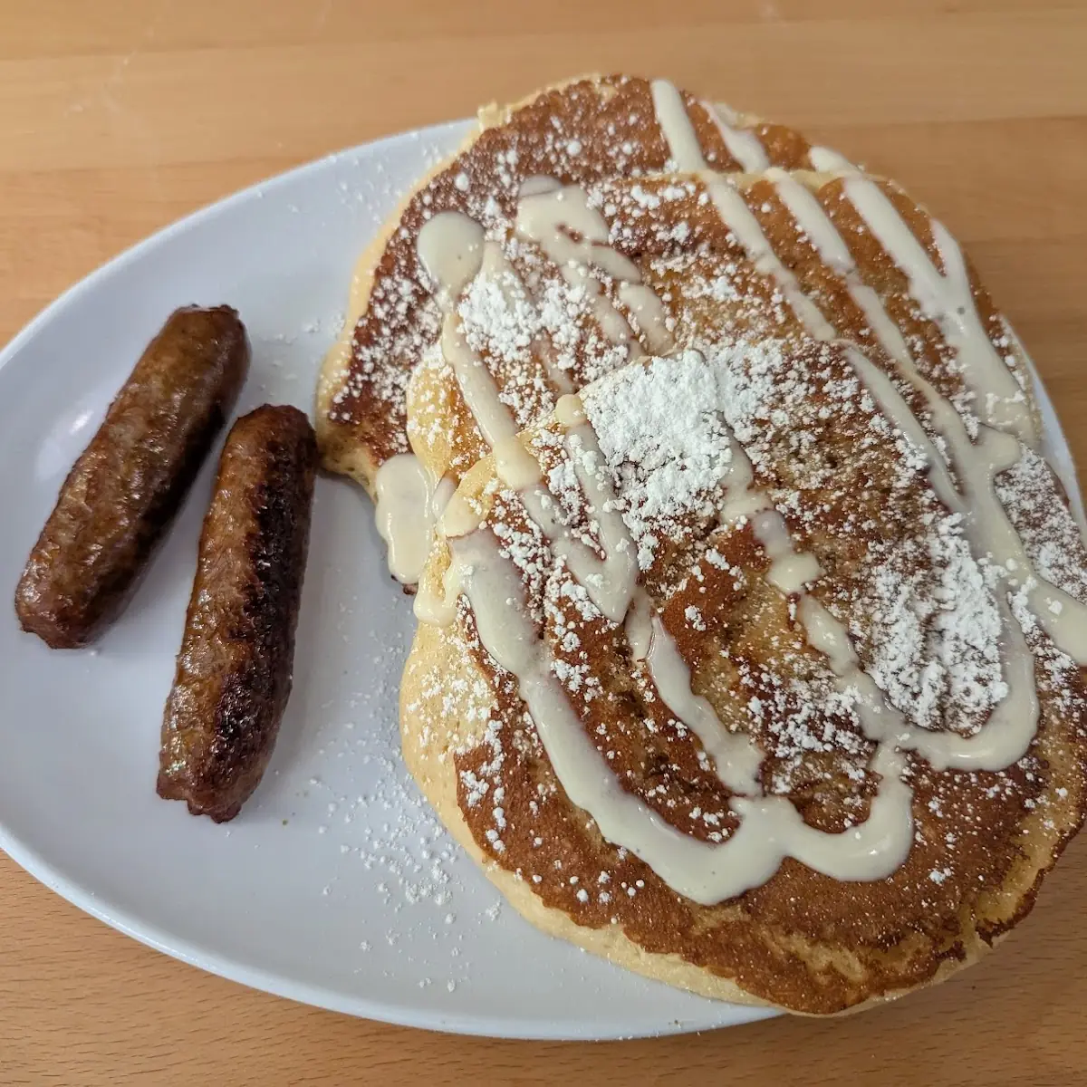 Cinnamon Swirl Pancakes