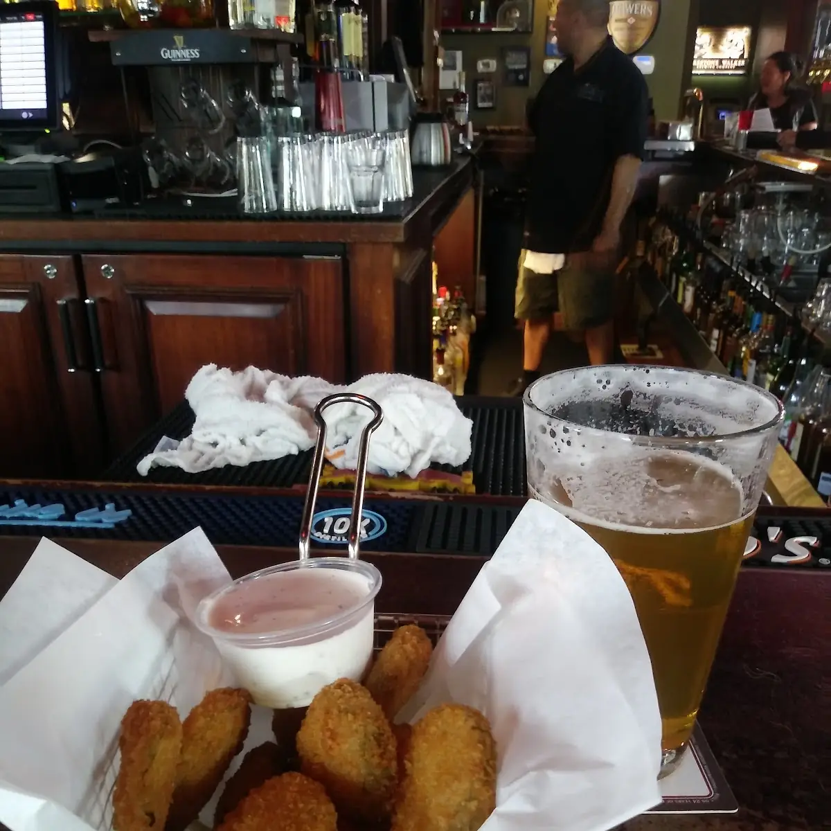 Beer Battered Pickle Chips