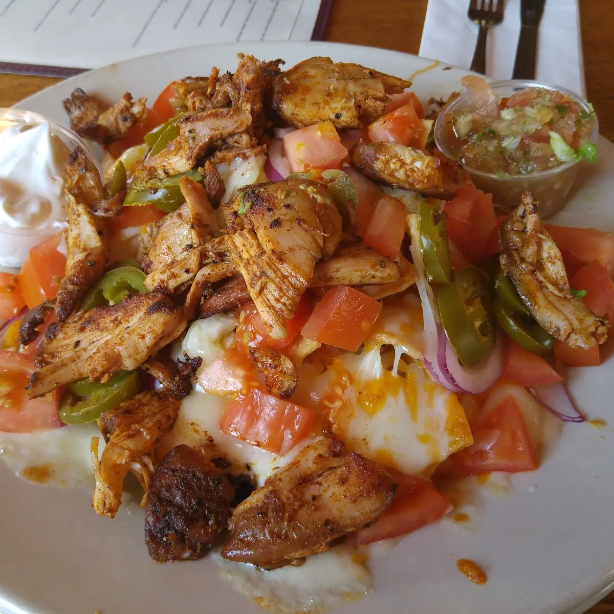 Chicken Nachos