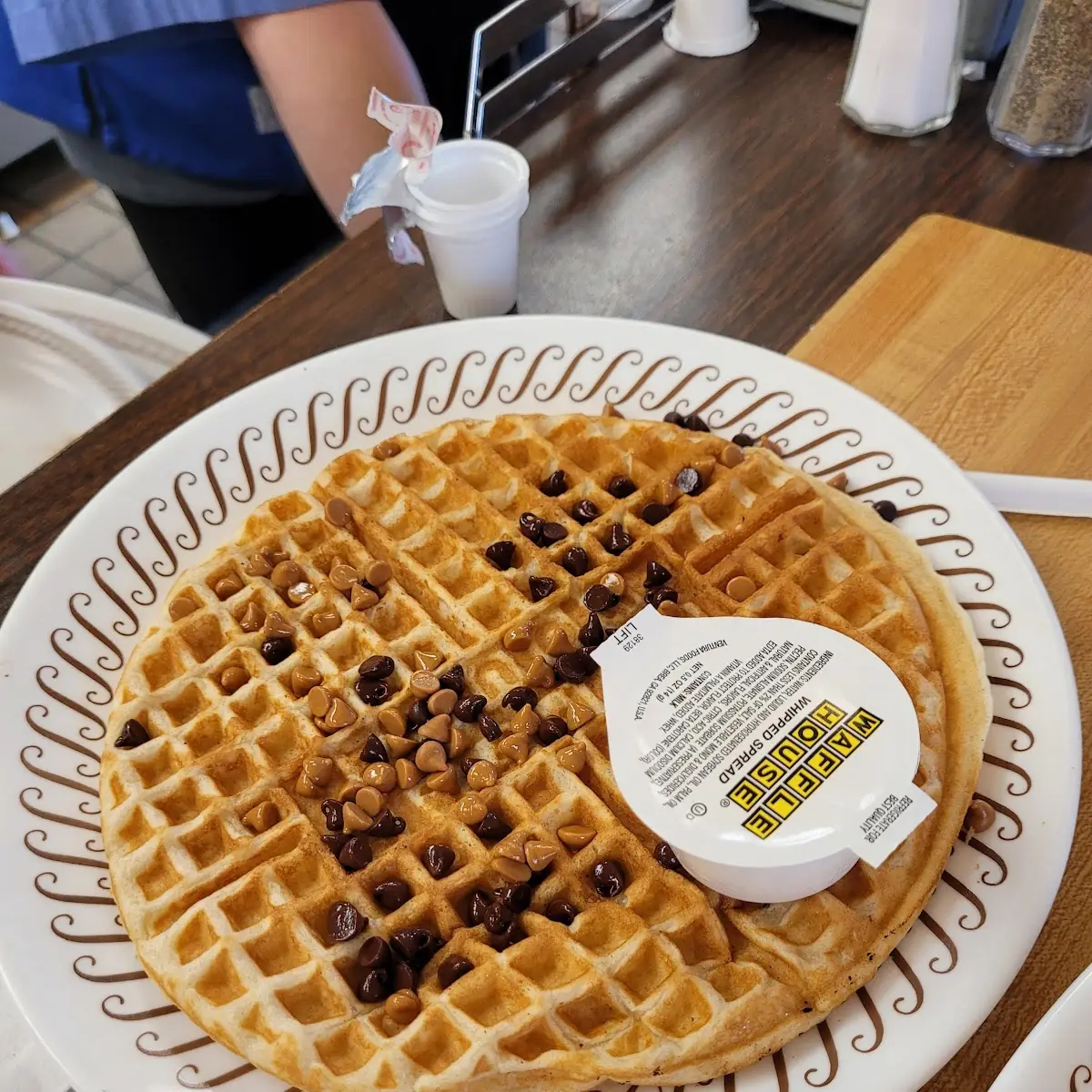 Peanut Butter Chip Waffle