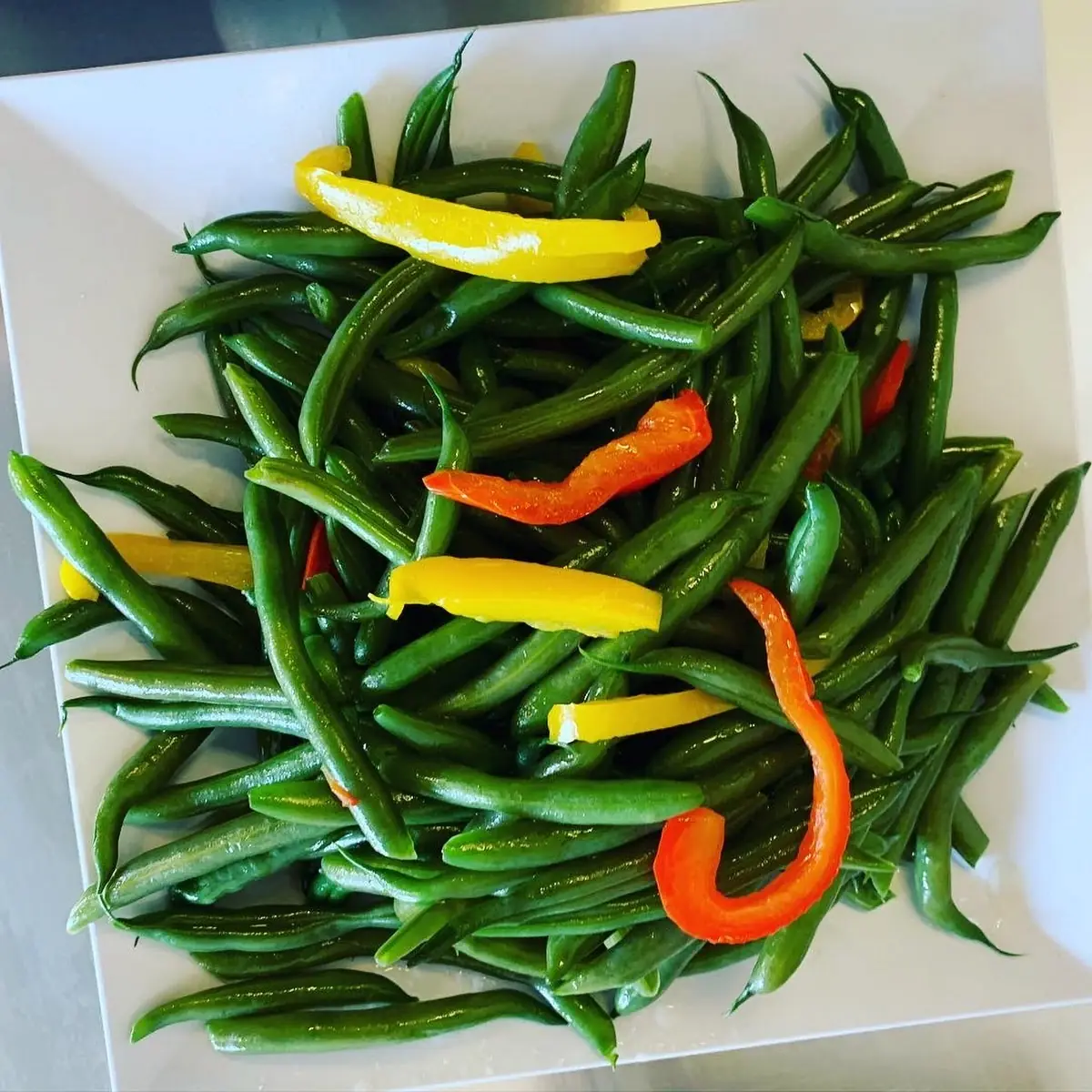 Green Beans Peppers
