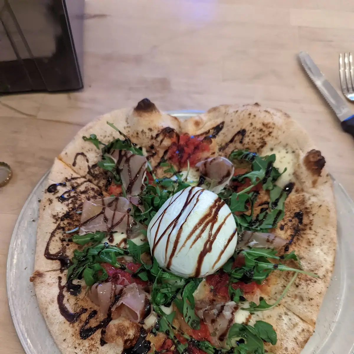 Burrata Pizza
