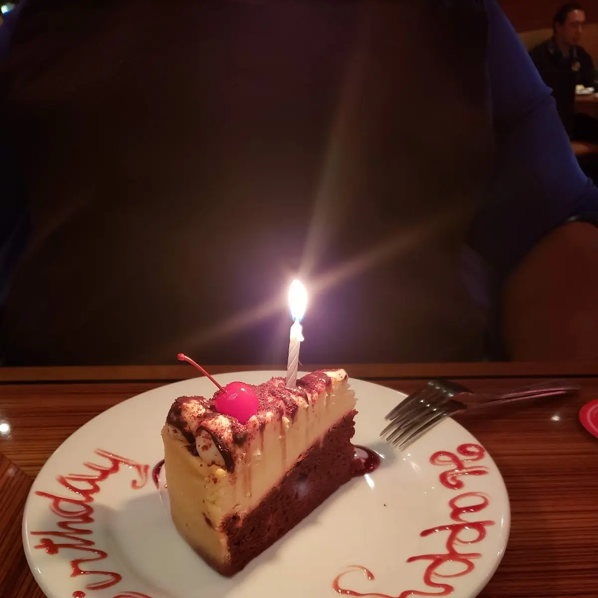 Chocolate Mousse Cheesecake Bday Cake