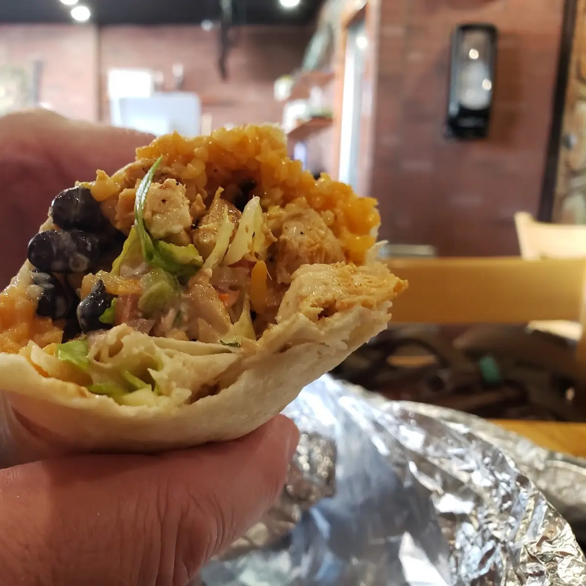 Chicken Burrito
