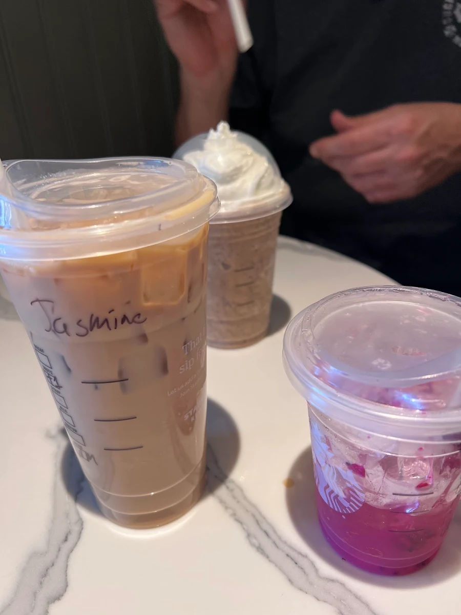 White Chocolate Mocha Iced Tea Latte