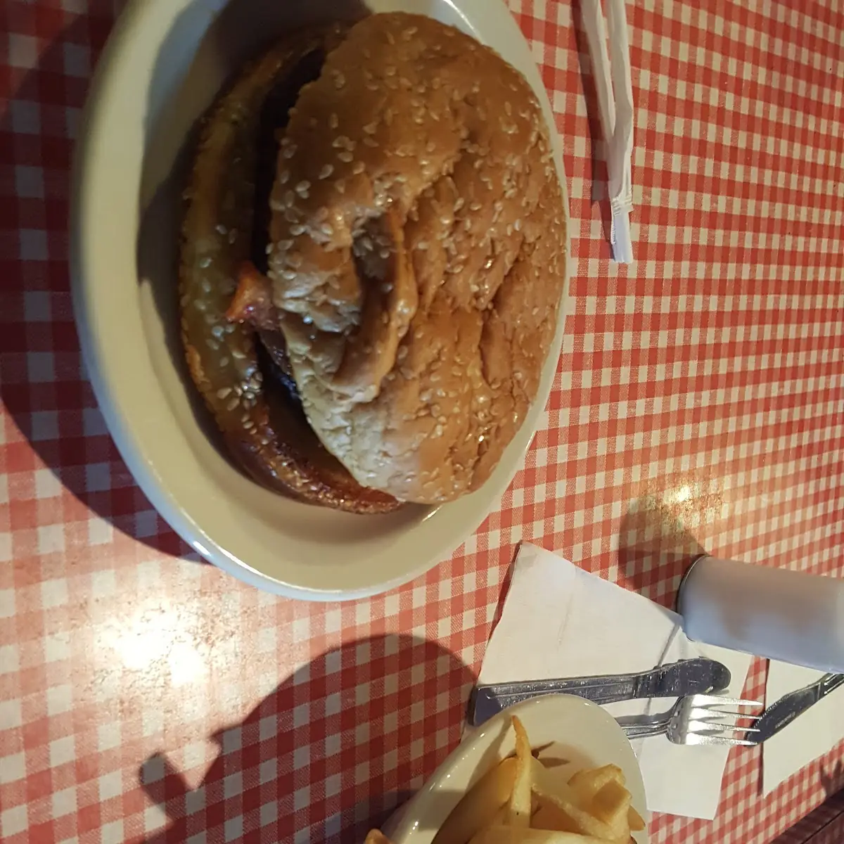 Burger with Bacon