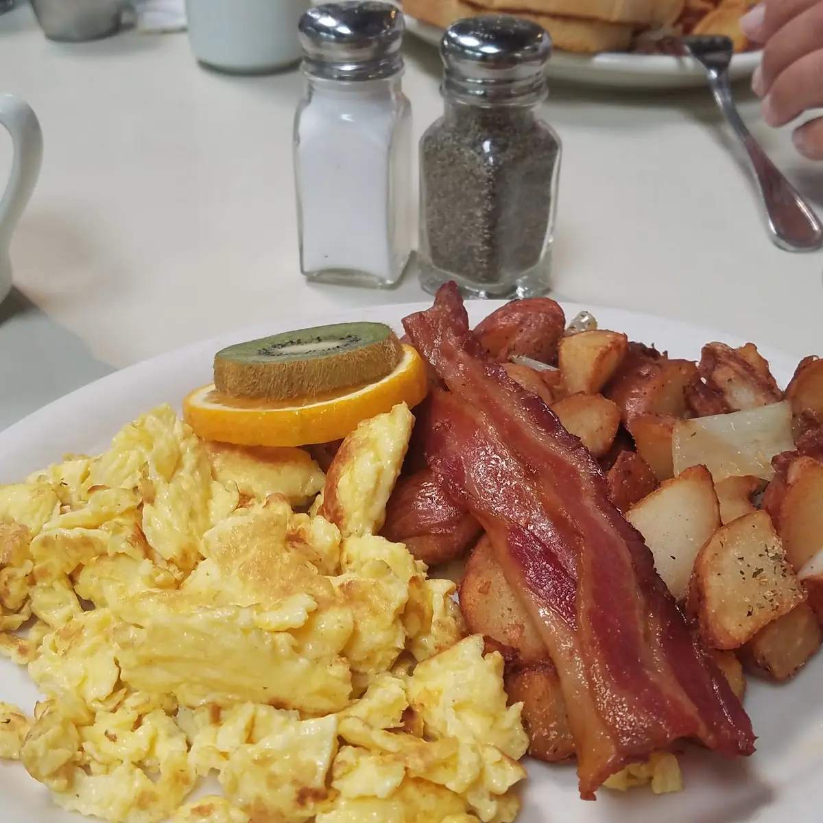 Scrambled Eggs and Bacon