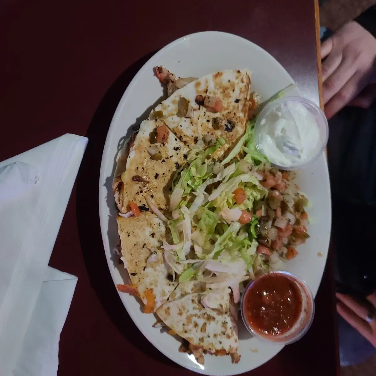 Kids Mini Chicken Quesadilla