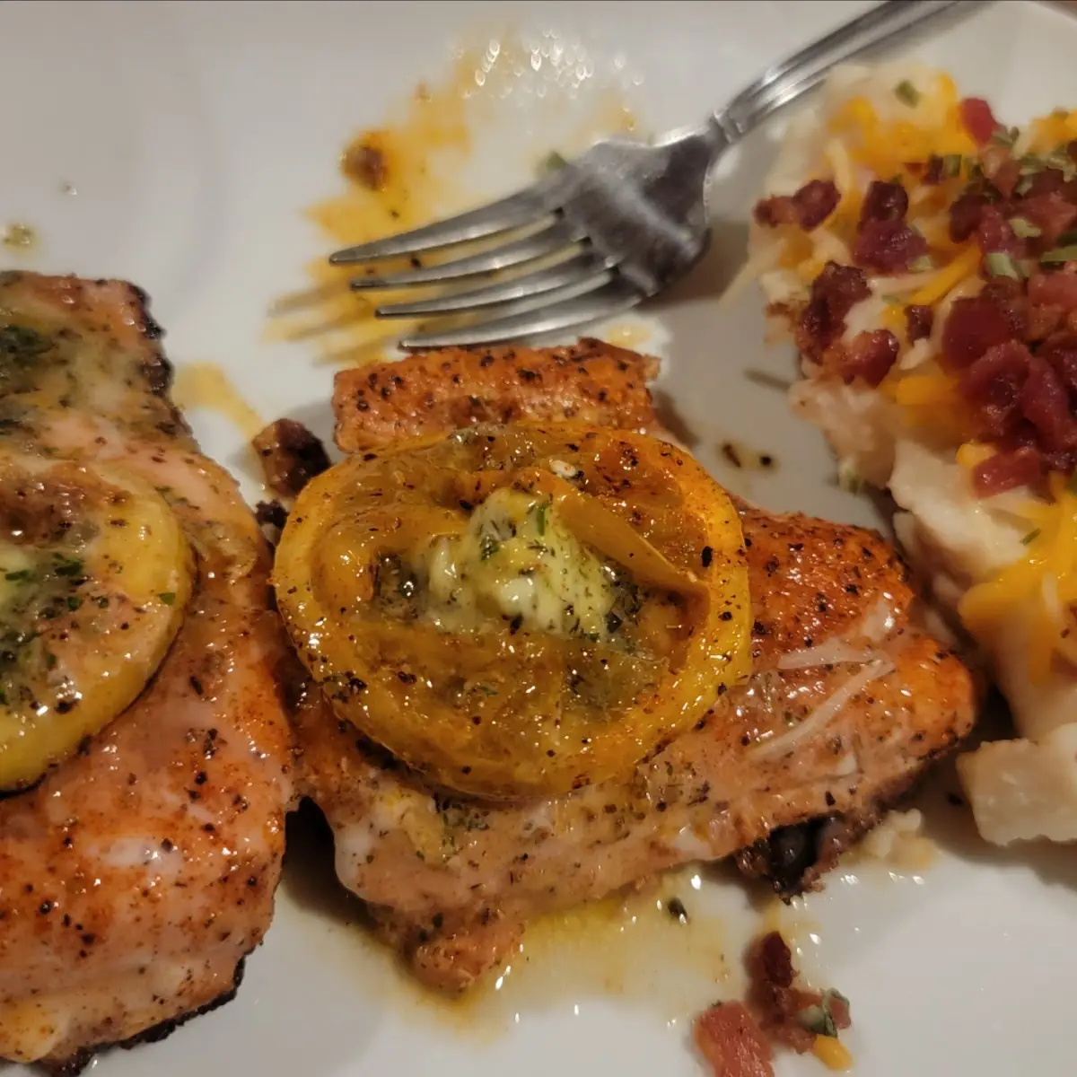 WV Apple Stuffed Pork Chop