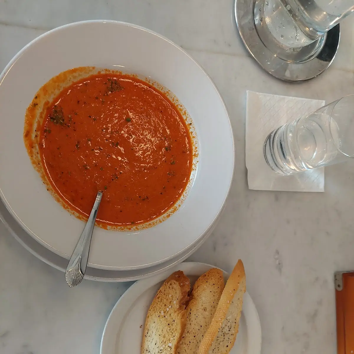 Crab & Red Pepper Bisque