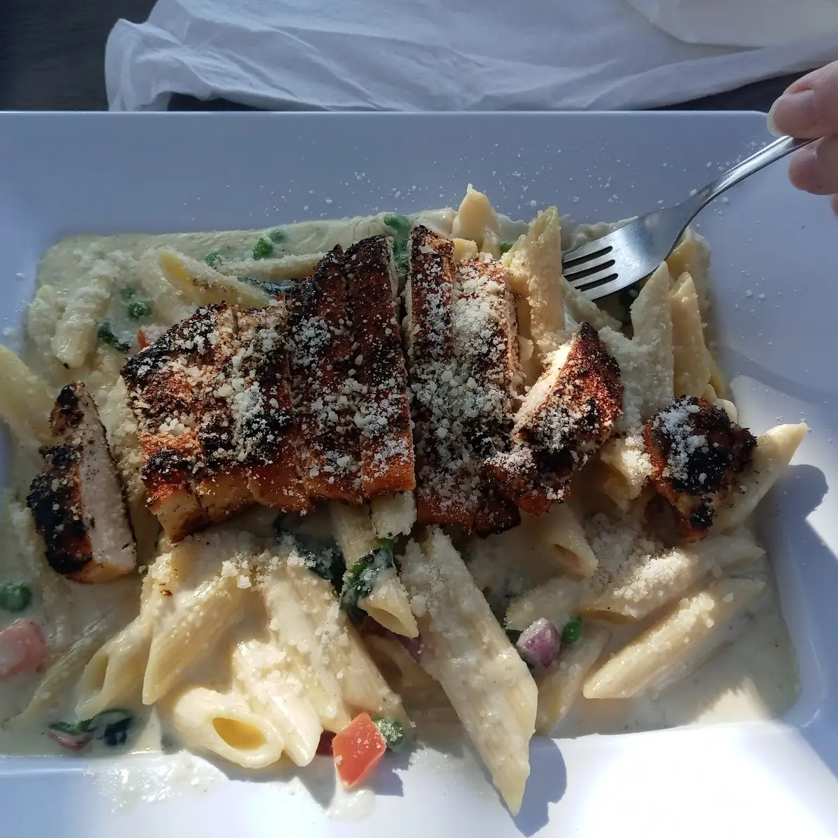 Blackened Chicken Pasta