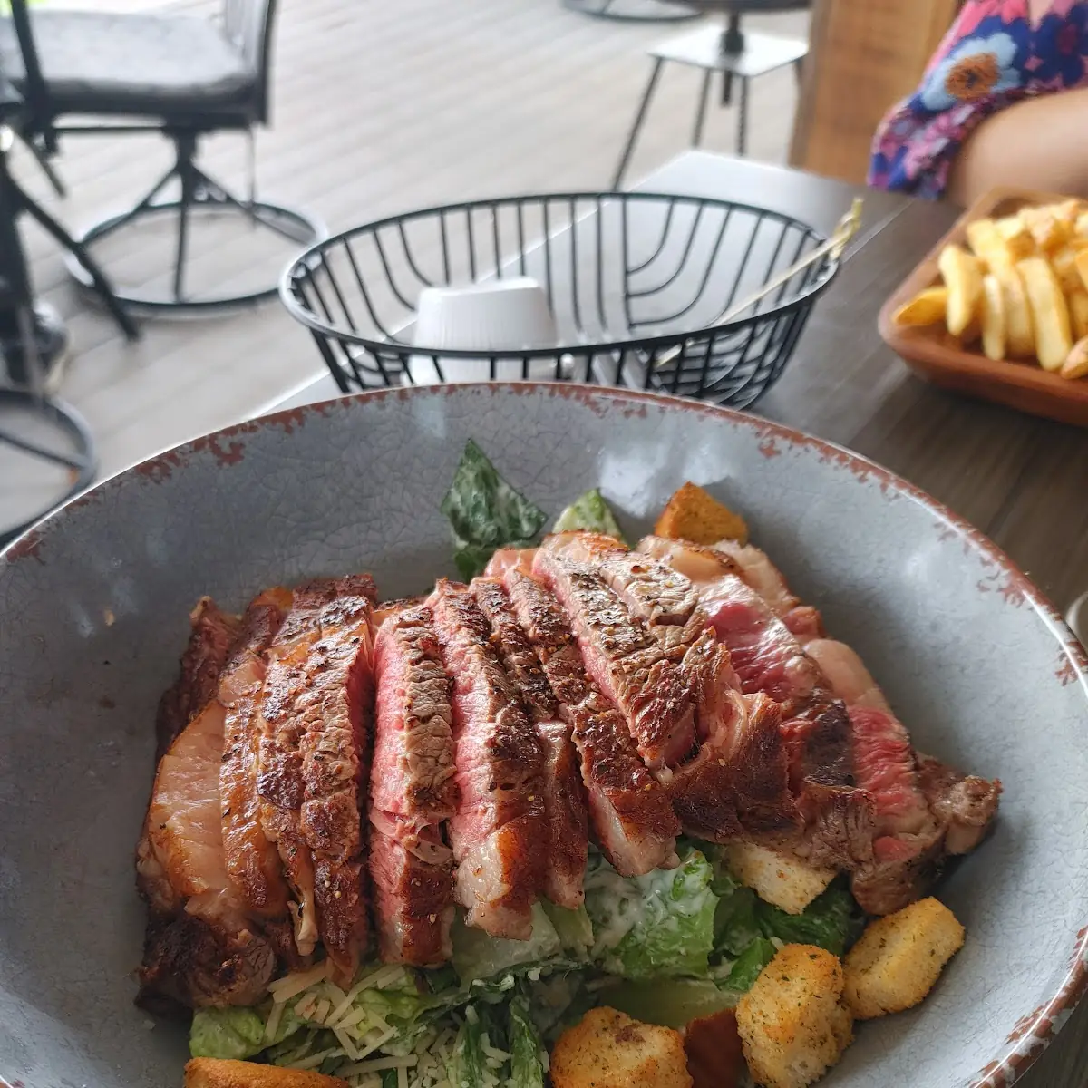 Caesar Salad with Steak
