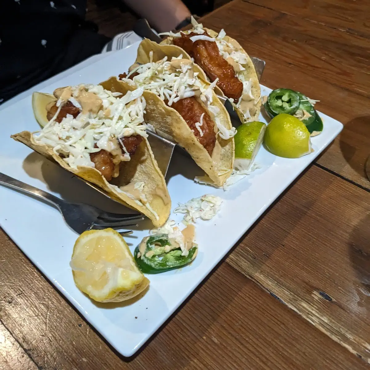 Beer Battered Fish Tacos