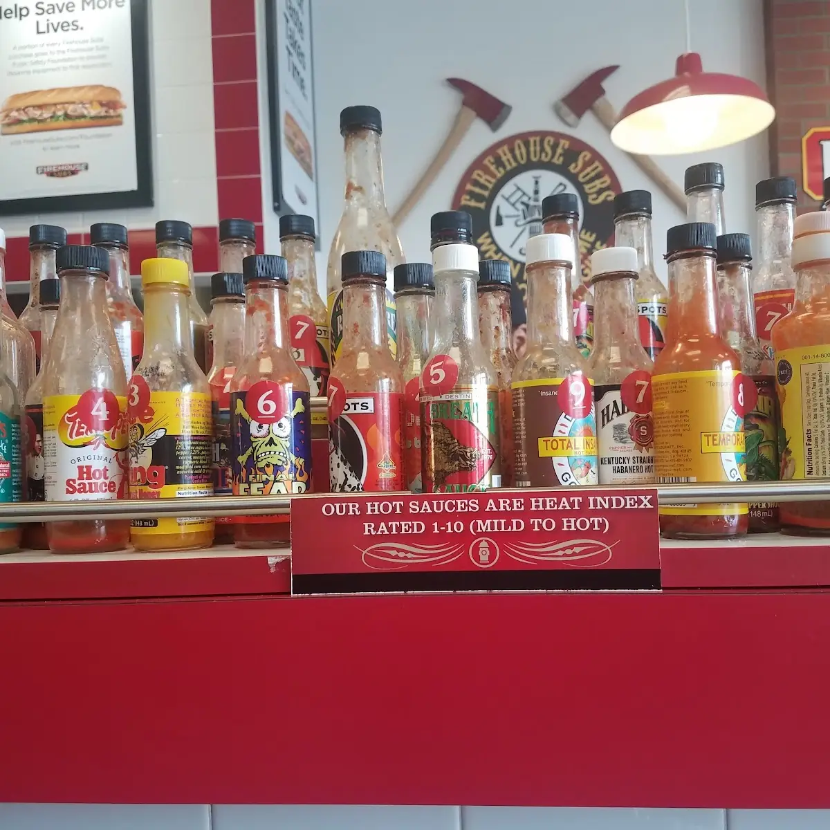 Fire Hydrant Hot Sauce Bottle