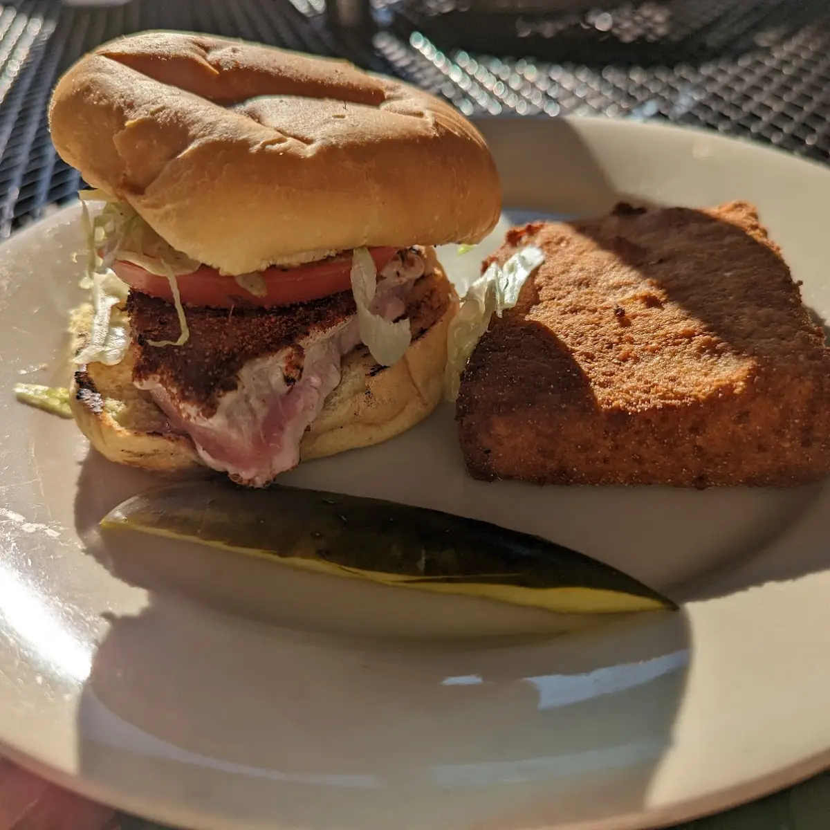 Grilled Tuna Sandwich