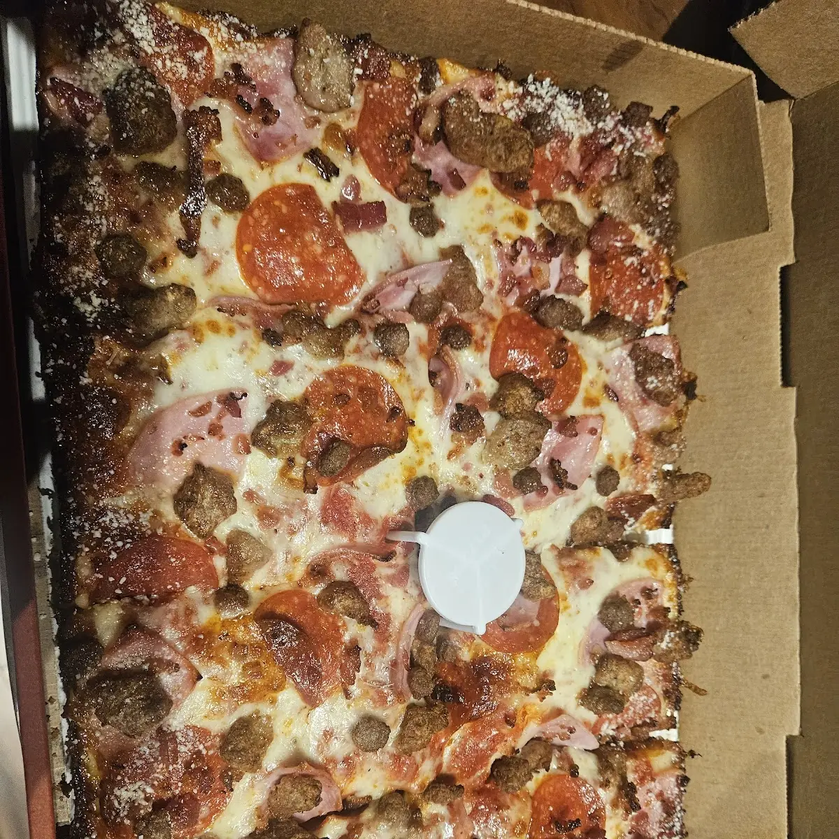 Deep Dish Meat Lovers Pizza