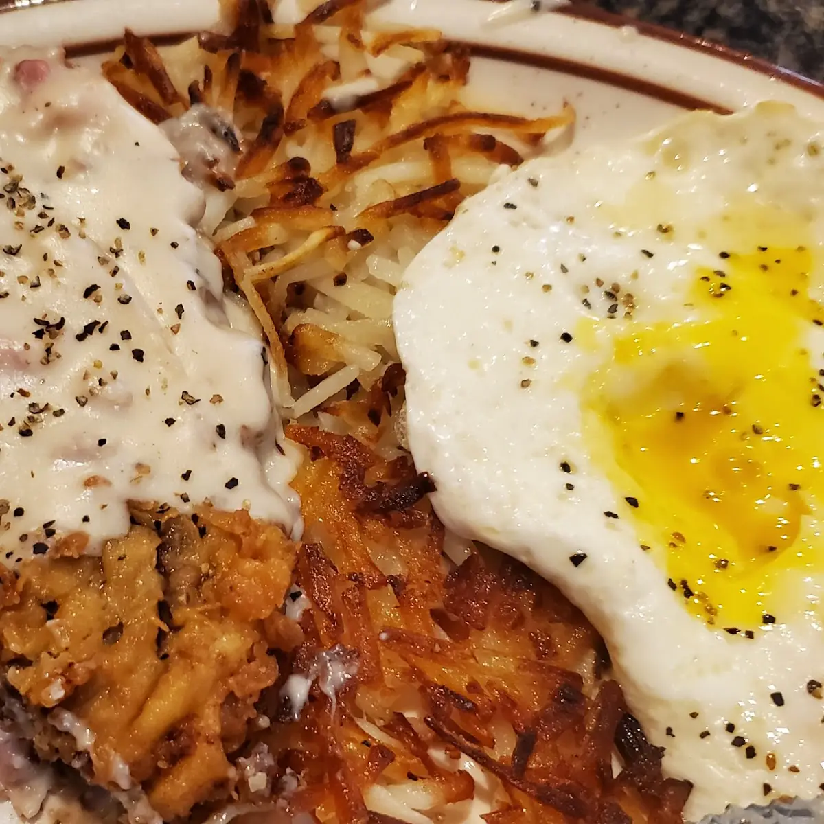 Chicken Fried Steak & Eggs