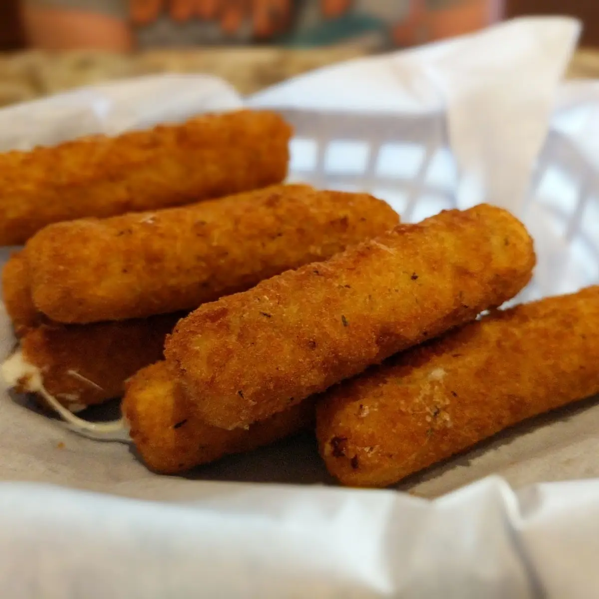 Deep Fried Mozzarella Sticks