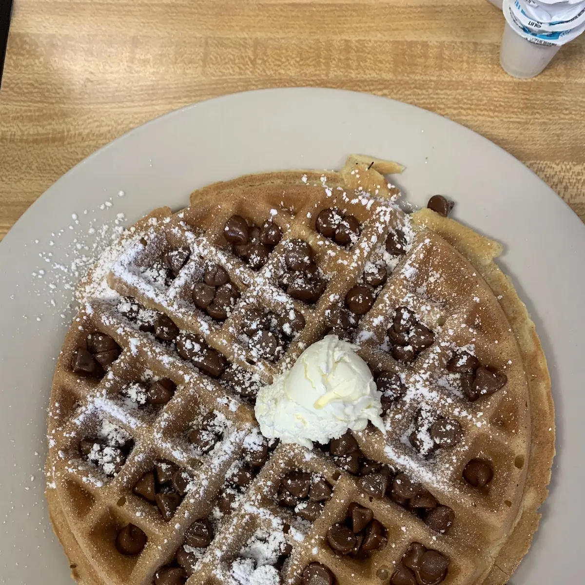Chocolate Chip Belgian Waffle
