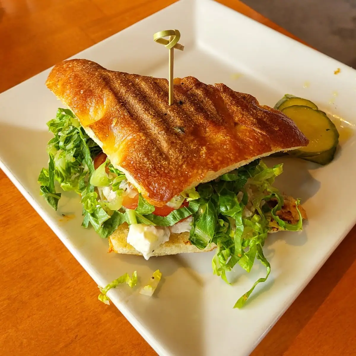 Apple Pecan Chicken Salad Sandwich