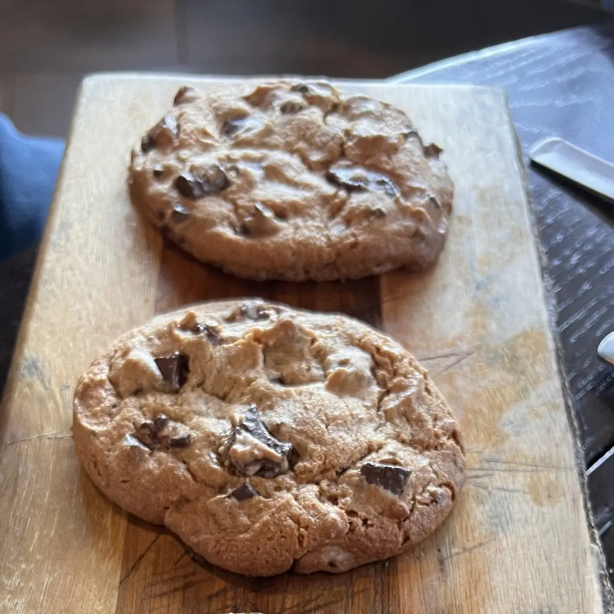 Fresh Baked Chocolate Chip Cookie