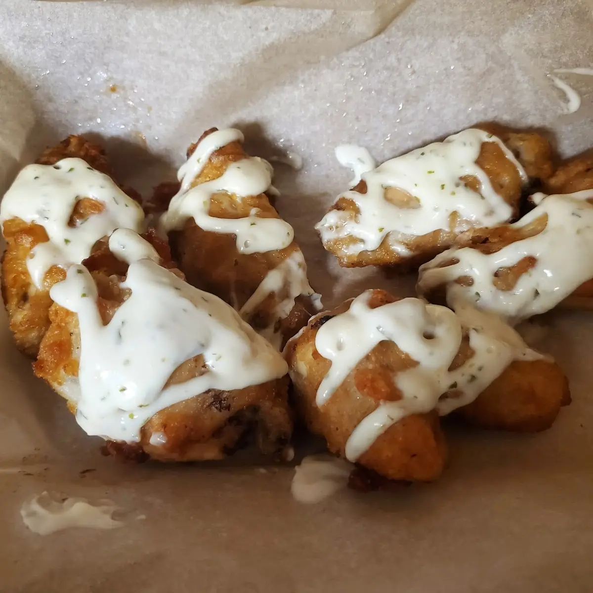 Garlic Parmesan Wings