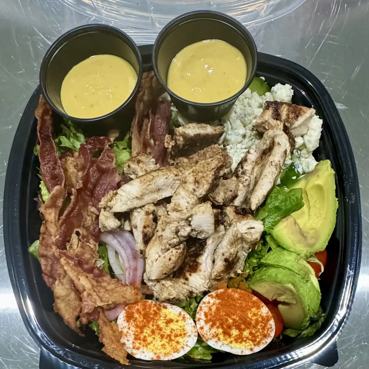 Cobb Salad with Honey Mustard