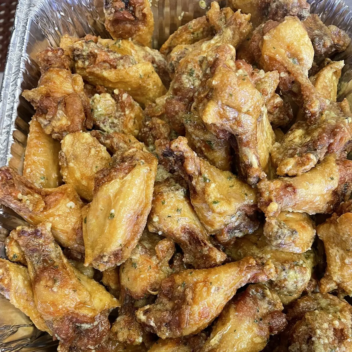 Buffalo Wings Girlic Romano Soss