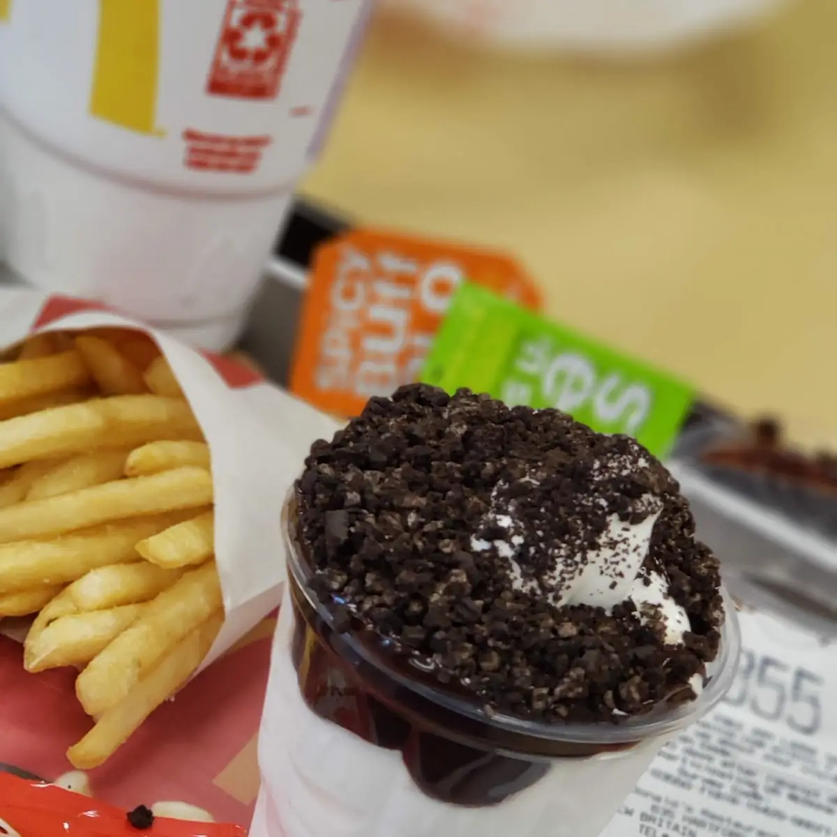 Mcflurry with Oreo Cookies