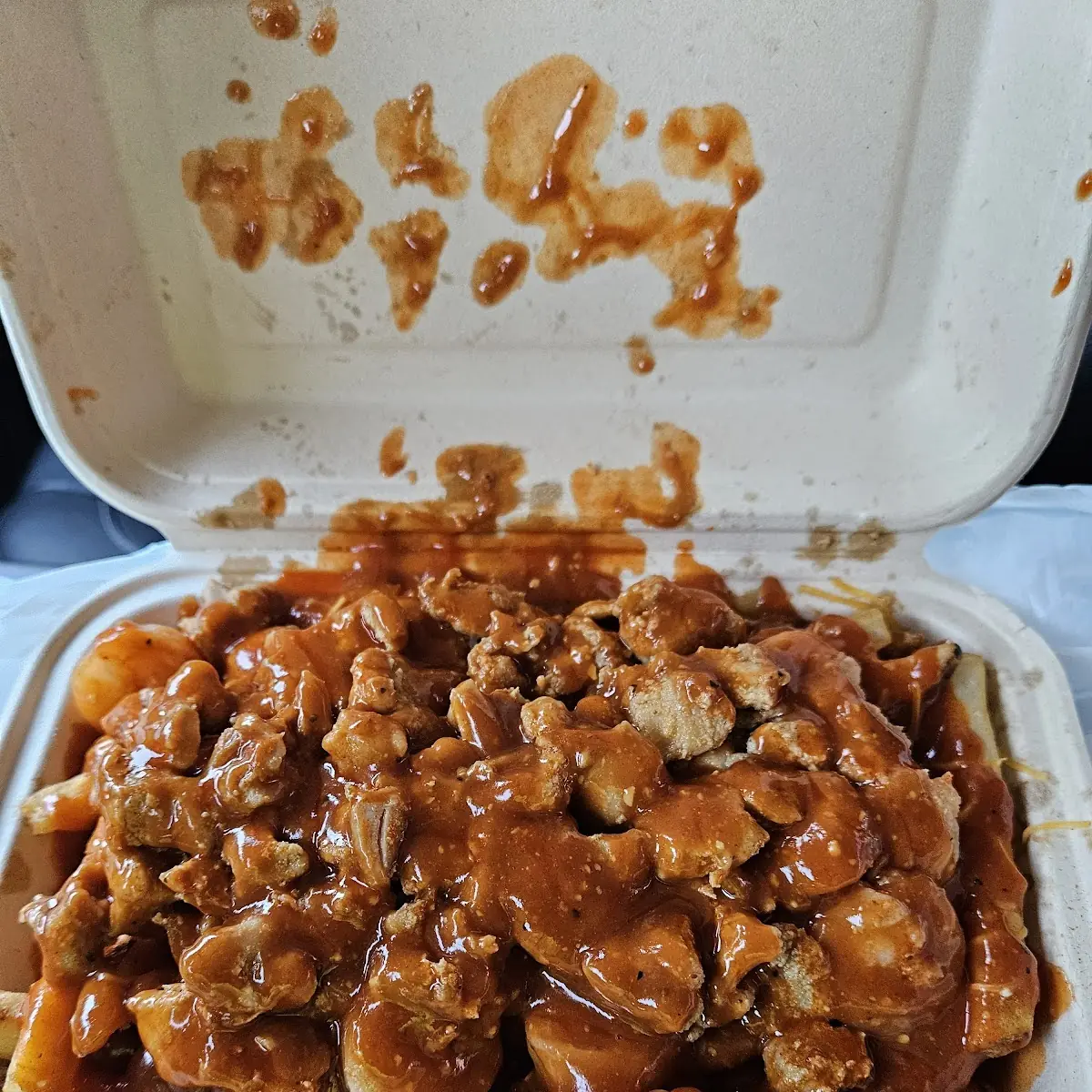 Shrimp & Grilled Chicken w Buffalo Sauce