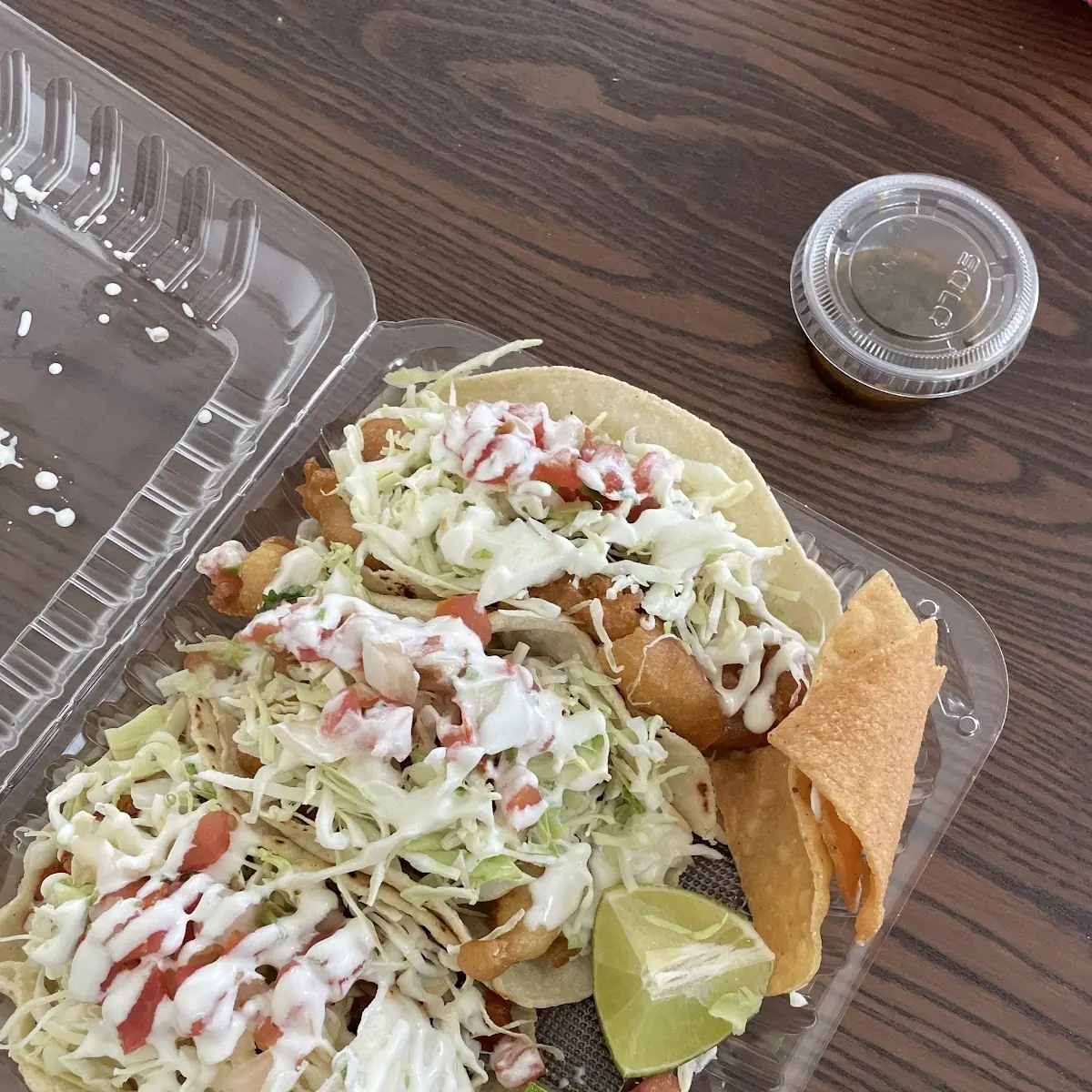 Fried Cod Tacos