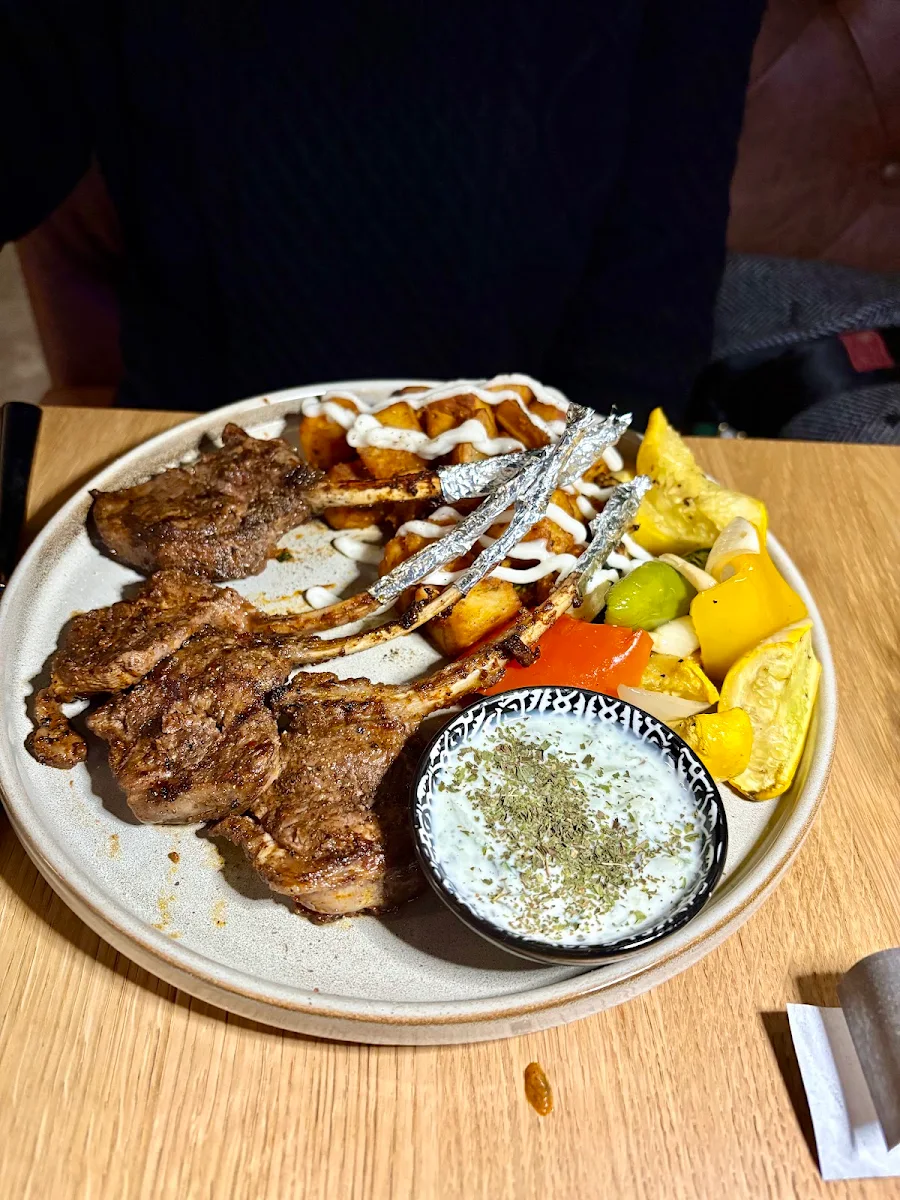 Lamb Chops, Basha Lebanese Restobar
