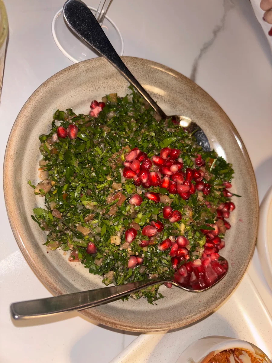 Tabbouli, Basha Lebanese Restobar