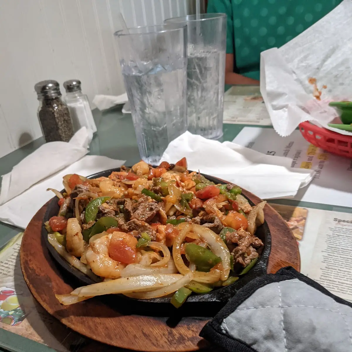 Chicken Fajitas Texanas