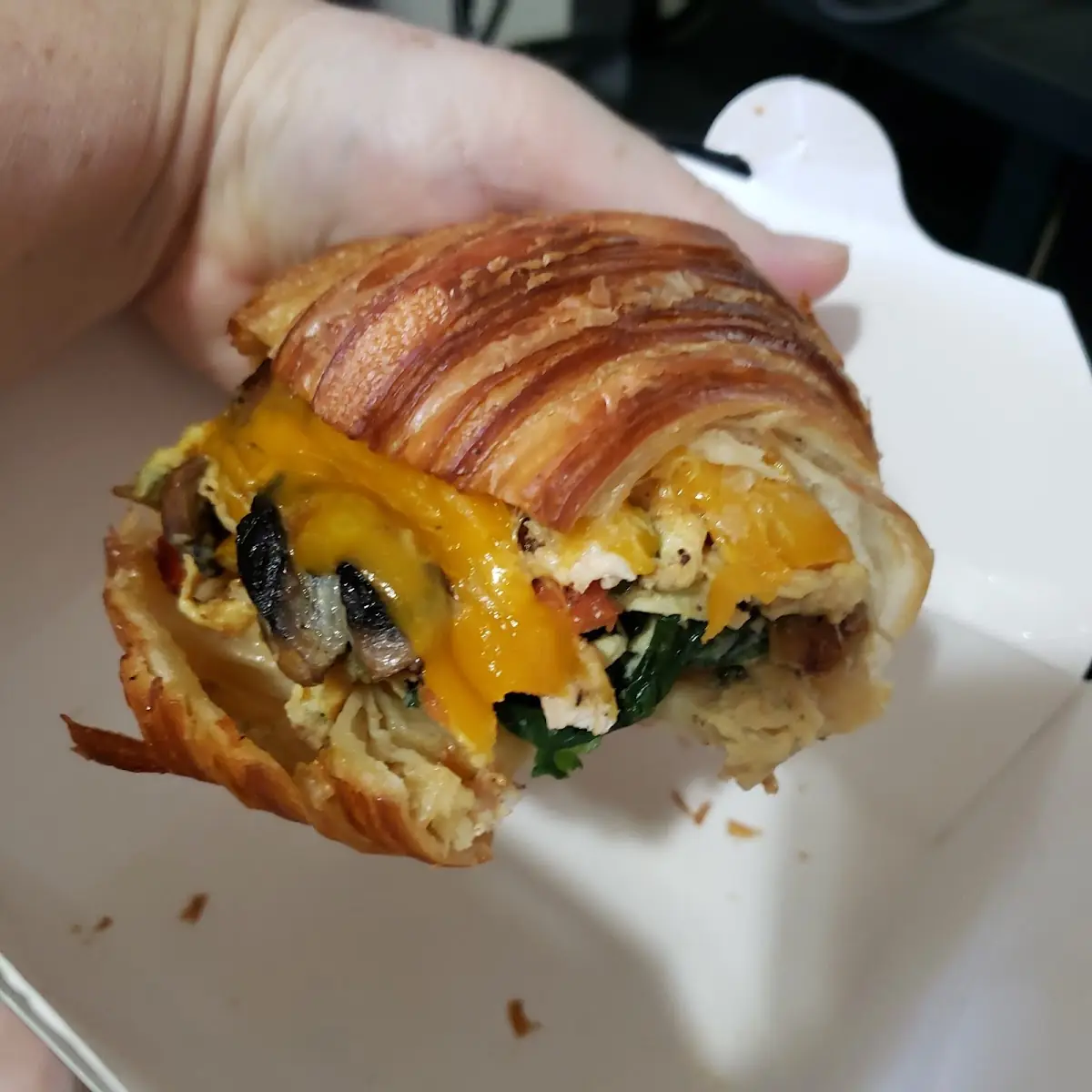 Egg and Cheese Croissant